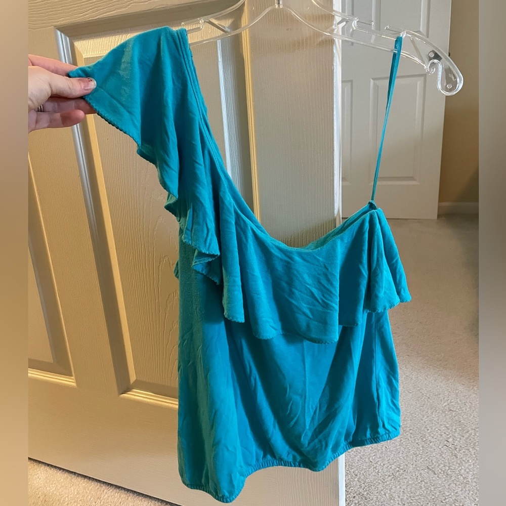 Off the shoulder tank